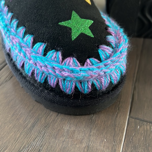 NWT MOU KIDS GLITTER STAR PRINT SLIP ON BOOTS⭐️ - Picture 5 of 6